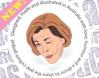 Arrested Development - Lucille Bluth 'Winking' Pin