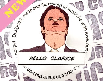 The Office - Hello Clarice Brooch