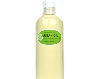 Aceite de argán de Marrakech (16 oz) - Puro para el cabello, antienvejecimiento, orgánico, prensado en frío
