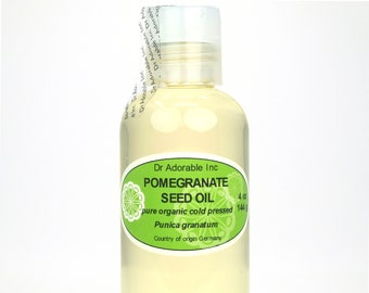 4 oz - Pomegranate Seed Oil - 100% Pure & Organic Cold Pressed