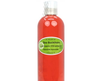 12 oz - Pure Premium Sea Buckthorn Oil - Organic used in Lotions Anti-Aging Cream Make-up  Shower Bath Shampoos Face Mask Skin Care