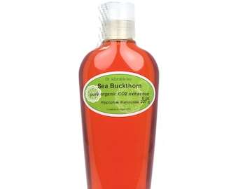 8 oz - Pure Premium Sea Buckthorn Oil - Organic used in Lotions Anti-Aging Cream Make-up Shower Bath Shampoos Face Mask Skin Care