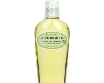 8 oz - Blueberry Seed Oil - 100% Pure & Organic Cold Pressed