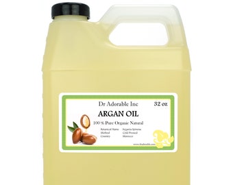 32 oz - Argan Marrakesh Oil - Pure for Hair Anti Aging Organic Cold Pressed