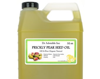 32 oz - Premium Prickly Pear Seed Oil - 100% rein & biologisch kaltgepresst