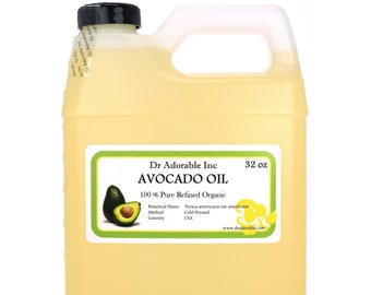 32 oz - Avocado Oil - Cold Pressed Organic 100% Pure