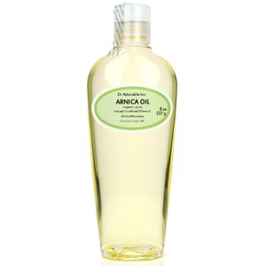8 oz - Arnica Montana Herbal Oil - 100% Pure & Organic Infused