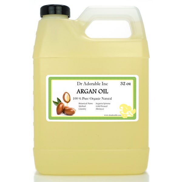 32 oz - Argan Marrakesh Oil - Pure for Hair Anti Aging Organic Cold Pressed