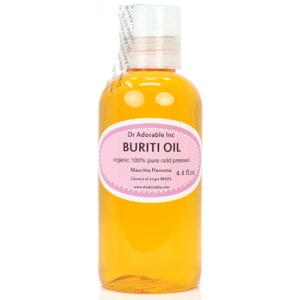 4 oz - Buriti Exotic Oil - 100% Pure & Organic Cold Pressed