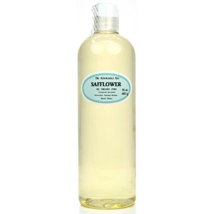 16 oz - Safflower Oil - 100% Pure Organic Cold Pressed