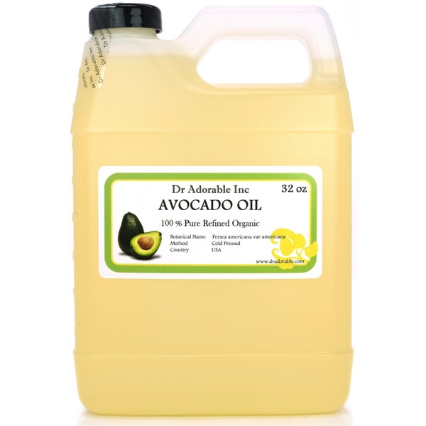 32 oz - Avocado Oil - Cold Pressed Organic 100% Pure