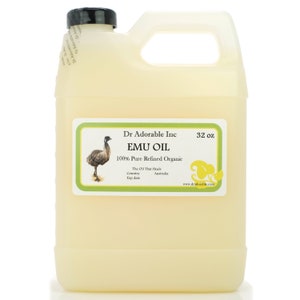 32 oz Emu Oil 100% Pure Natural Fresh From Australia image 1