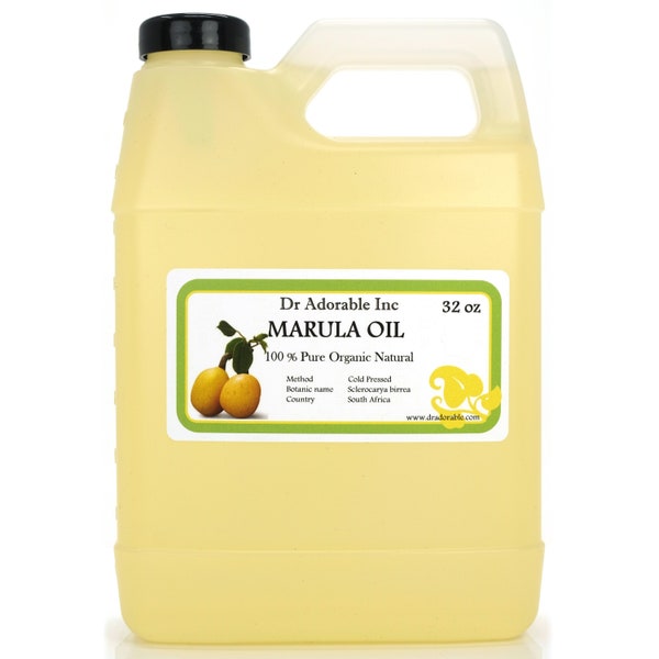 32 oz - Marula Seed Oil - 100% Pure Organic Cold Pressed