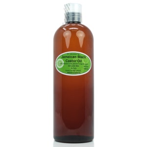 16 oz - Pure ROSEMARY Jamaican Black Castor Oil - Super Potent Strengthen Grow & Restore Hair Care Organic