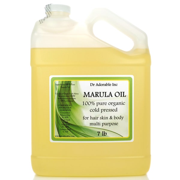 7 lb - Marula Seed Oil - 100% Pure Organic Cold Pressed