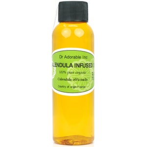2 oz - Organic Calendula Infused Herbal Oil