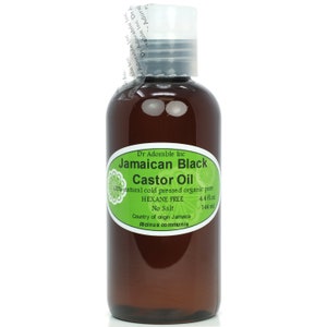 4 oz - Pure Jamaican Black Castor Oil - Super Potent Strengthen Grow & Restore Hair Care Organic