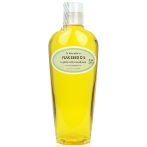 8 oz - Flax Seed Oil - Pure Organic Cold Pressed UNREFINED