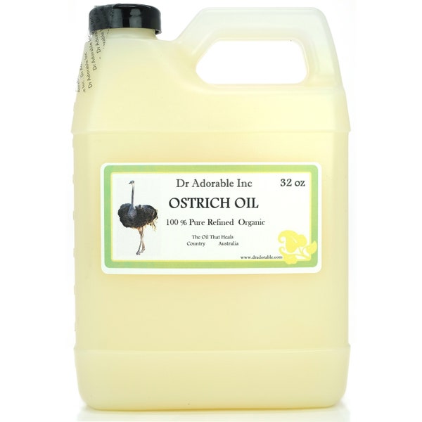 32 oz - Ostrich Oil - 100% Pure Fresh From Australia