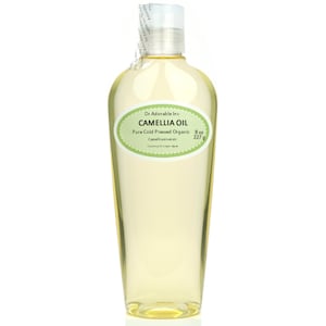 8 oz - Camellia Seed Oil - Pure Organic Cold Pressed Tea Tree seed oil