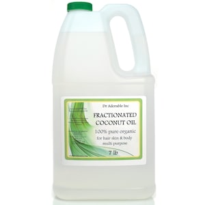 7 Lb Organic Fractionated Coconut Oil - Etsy