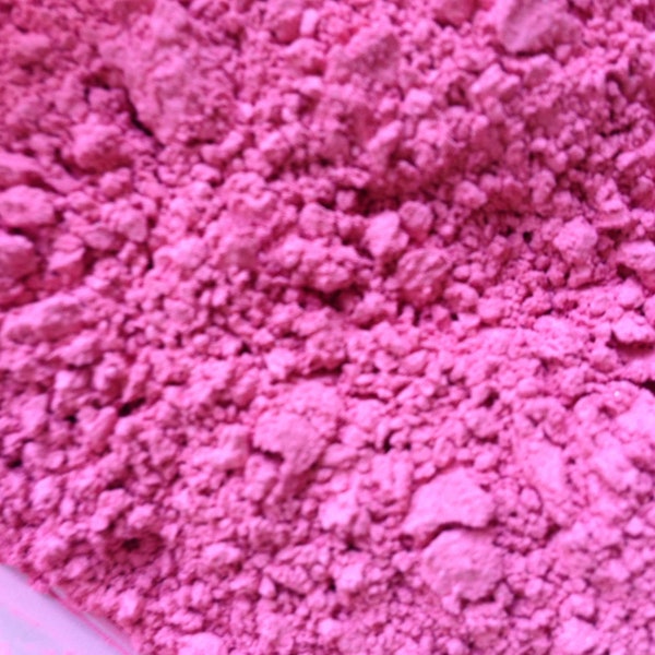 1 Oz Pink Blush Mica Pigment Idéal pour les savons cosmétiques Bombes de bain Lotions Gels douche Sels de bain et bien d’autres