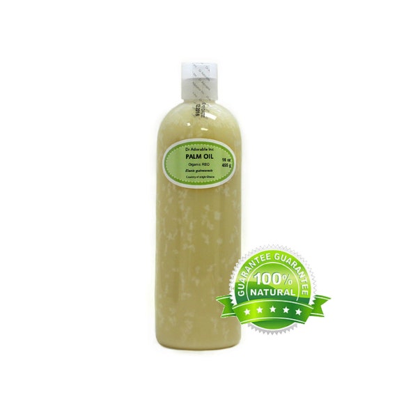 16 Oz Premium Palm Oil 76 Degree Organic Natural Hair Care Etsy