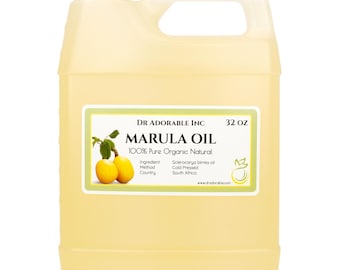 32 oz - Marula Seed Oil - 100% Pure Organic Cold Pressed