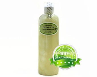 12 OZ Extra Virgin Unrefined 100% Pure Coconut Oil Organic