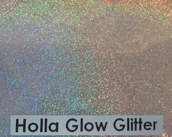 1 Oz Holla Glow Glitter Holographic Great for Cosmetic Soaps Bath Bomb Lotions Shower gels Bath Salts and many more