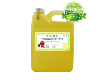 32 oz - Pomegranate Seed Oil - 100% Pure & Organic Cold Pressed