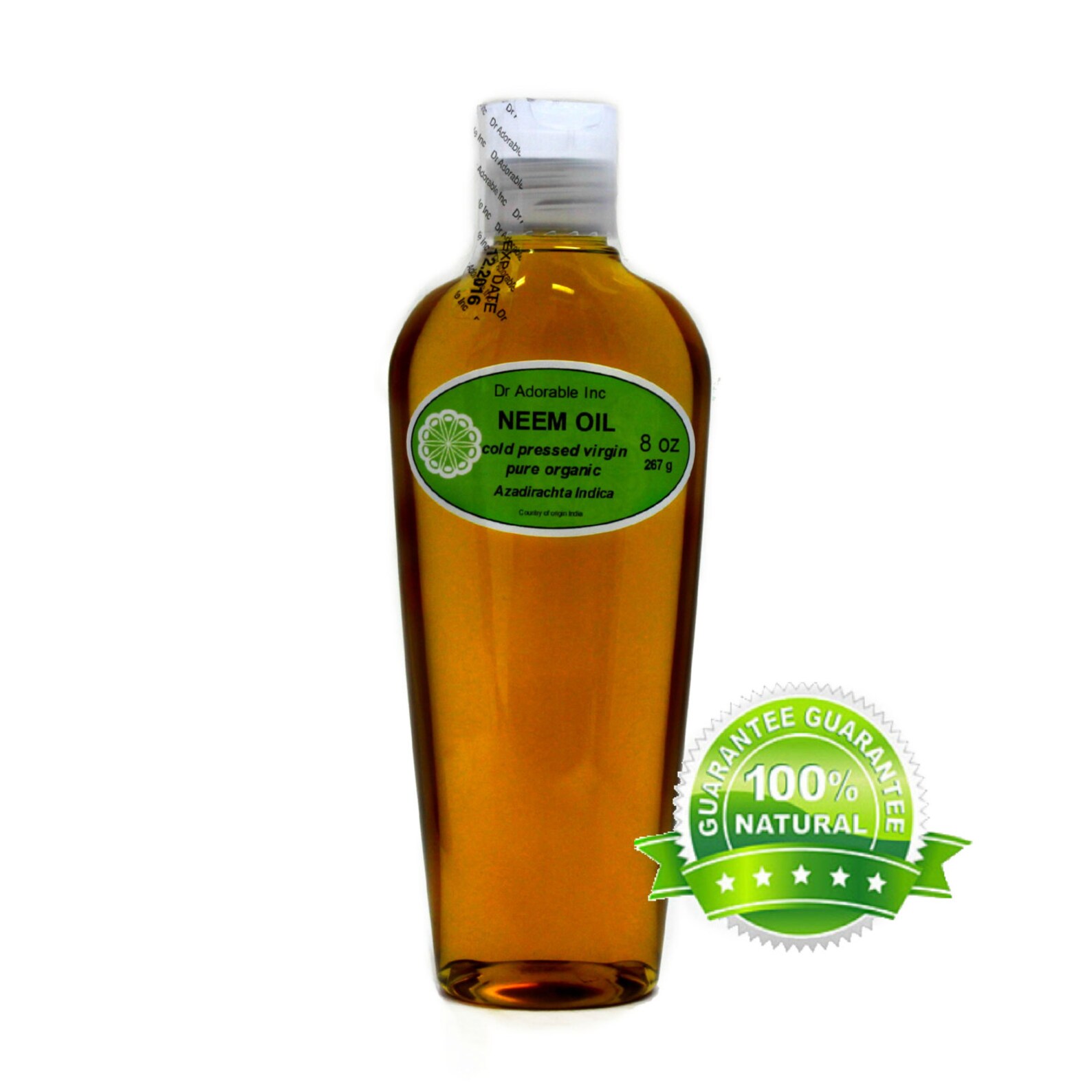 8 Oz Neem Oil Pure Organic Unrefined Cold Pressed Virgin Etsy