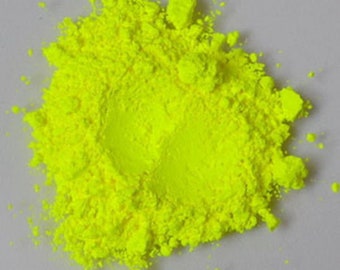 1 Oz Neon Yellow Pigment Mica Great for Soaps