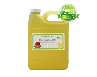 32 oz - Pure Pumpkin Seed Oil - Organic Cold Pressed REFINED