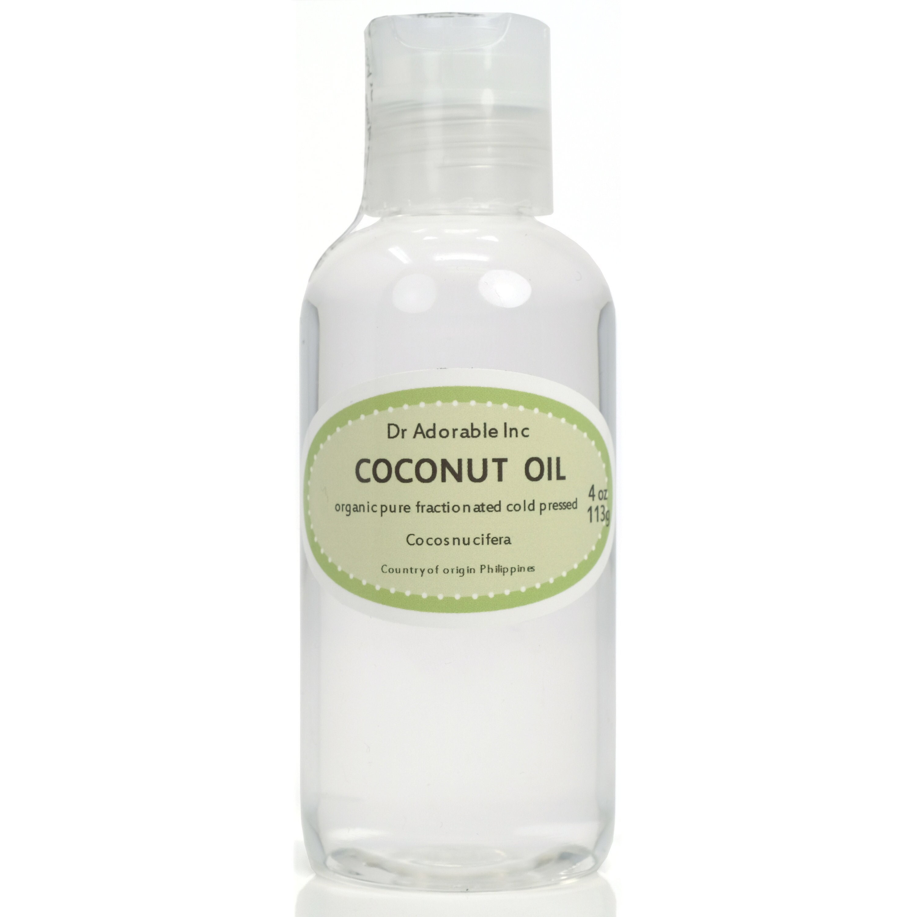 Pure Fractionated Coconut Oil - Relaxing Massage Oil, Liquid