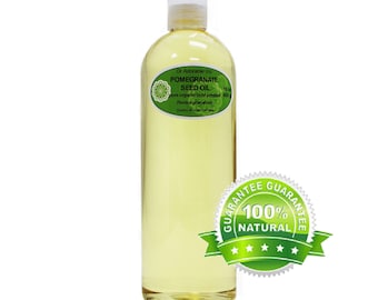 16 oz - Aceite de semilla de granada - 100% puro y orgánico prensado en frío