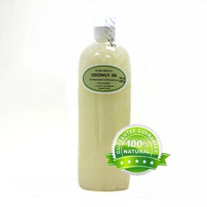 16 OZ Extra Virgin Unrefined 100% Pure Coconut Oil Organic