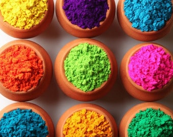 1 Oz Neon Mica Pigment Nail Polish Eye Shadows Lip Products - Choose your color