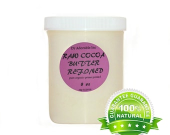 8 oz cocoa organic butter refined deodorized