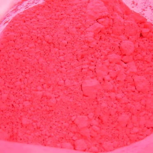 Pigment de mica rose doux fluorescent de 1 oz, idéal pour les savons cosmétiques, les bombes de bain, les lotions, les gels douche, les sels de bain et bien d'autres encore