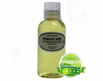 4 oz Borage Oil Pure Organic Cold Pressed
