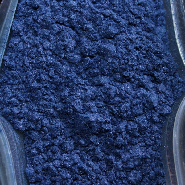 1 oz mica pigmenté bleu iris idéal pour les savons cosmétiques bombes de bain lotions gels douche sels de bain et bien d'autres