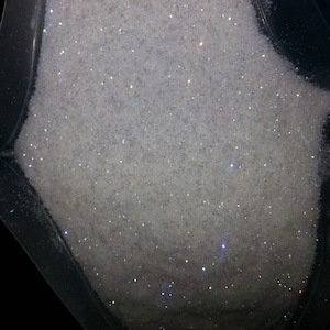1 Oz White Diamond Glitter Mica Pigment Great for Cosmetic Soaps Bath Bomb Lotions Shower gels Bath Salts and many more