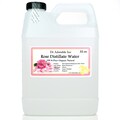 32 oz - Rose Water - 100% Natural Organic Face Toner Alcohol-Free Cleanser Bulgarian Rose Hydrosol for Face and Hair by Dr Adorable