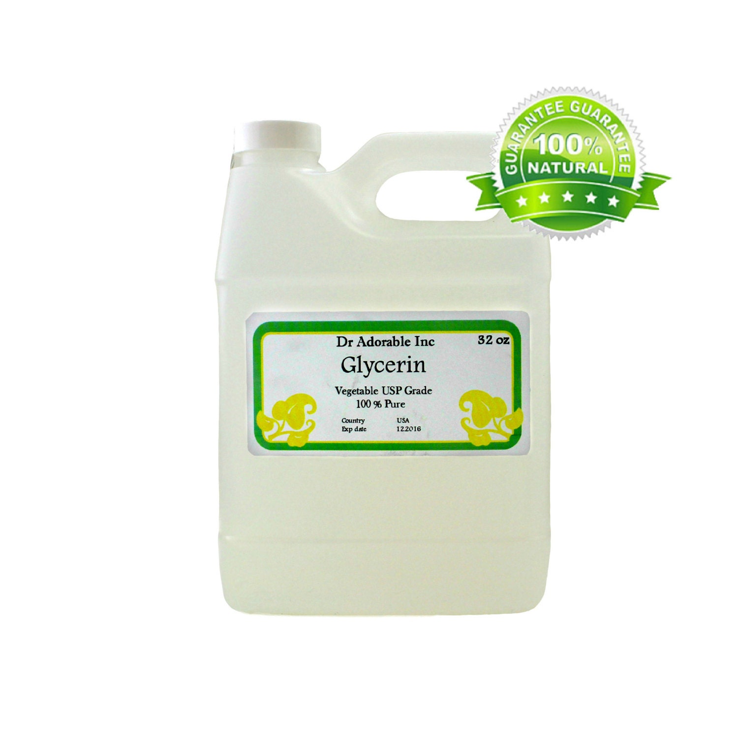 Végétale Glycérine 99.7% Grade USP 2.5 litres