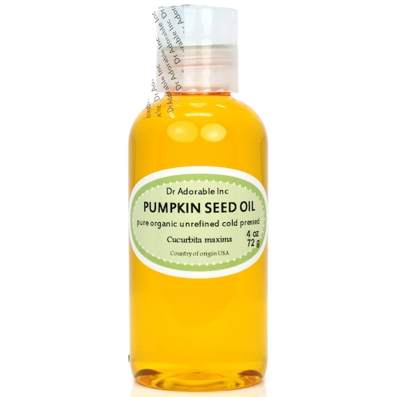 4 oz - Pure UNREFINED Pumpkin Seed Oil - Organic Cold Pressed