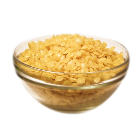 2LB Beeswax pellets Beeswax for Candle Making, 100% Organic Beeswax 2lb  Yellow