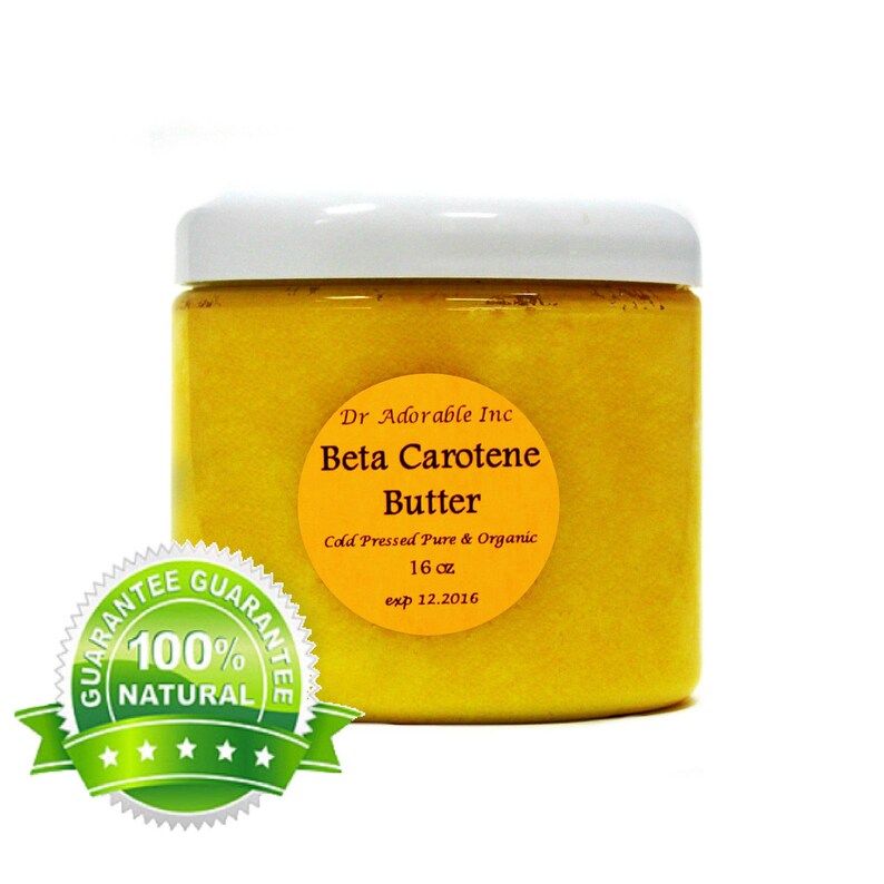 2 LB Beta Carotene Butter Cold Pressed Pure & Organic Etsy
