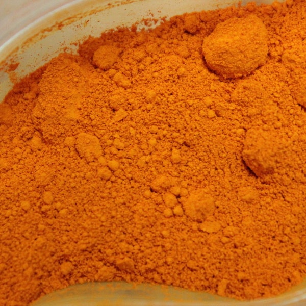 1 Oz Sunset Orange Mica Pigment Idéal pour les savons cosmétiques Bombes de bain Lotions Gels douche Sels de bain et bien d’autres