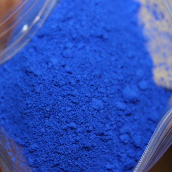 1 oz pigment mica bleu outremer idéal pour les savons cosmétiques bombes lotions pour le bain gels douche sels de bain et bien d'autres